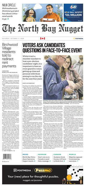 Cover of North Bay Nugget
