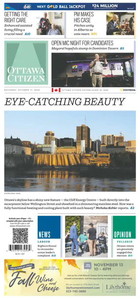 Cover of Ottawa Citizen