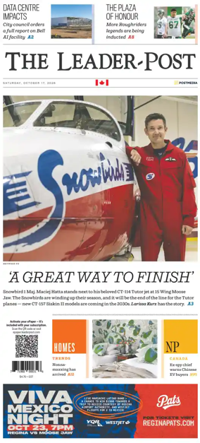 Cover of Regina Leader-Post