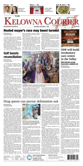 Cover of The Daily Courier