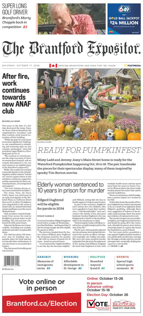 Cover of The Expositor (Brantford)