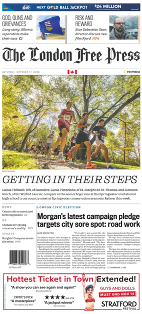 Cover of The London Free Press