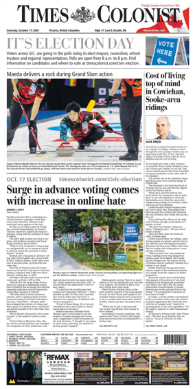 Cover of Times Colonist