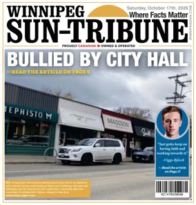 Cover of Winnipeg Sun