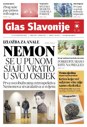 Cover of Glas Slavonije