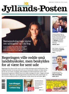 Cover of Jyllands-Posten