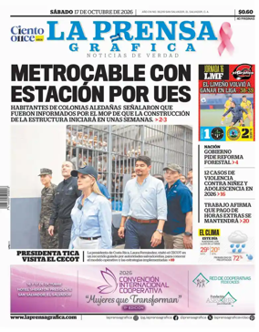 Cover of La Prensa Grafica