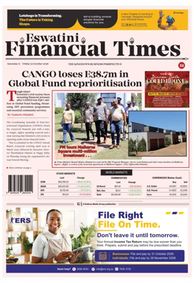 Cover of Eswatini Financial Times