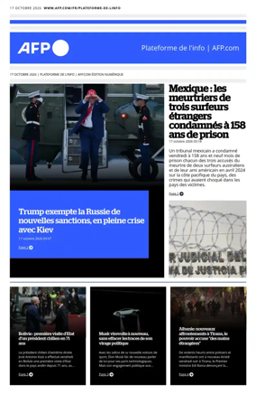 Cover of AFP
