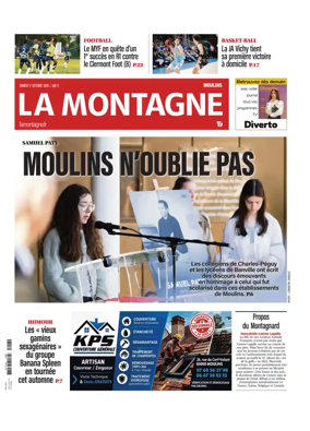 Cover of La Montagne (Moulins)
