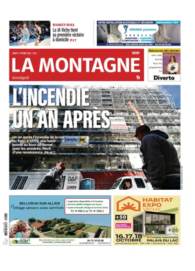 Cover of La Montagne (Vichy)