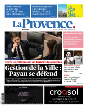 Cover of La Provence Marseille