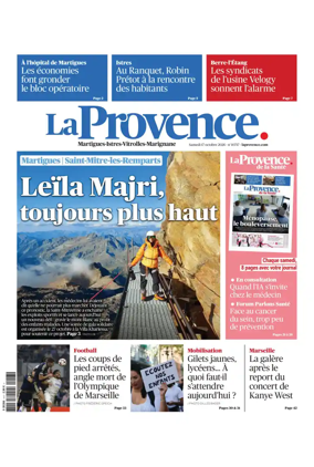 Cover of La Provence Martigues-Istres-Vitrolles-Marignane