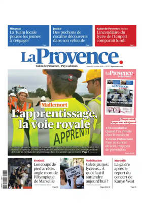 Cover of La Provence Salon-de-Provence / Pays salonais