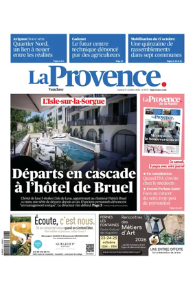 Cover of La Provences Vaucluse