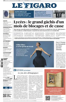 Cover of Le Figaro