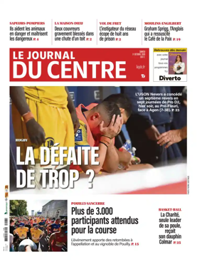 Cover of Le Journal du Centre