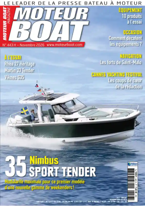 Cover of Moteur Boat Magazine
