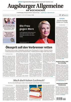 Cover of Augsburger Allgemeine (Ausgabe Stadt)