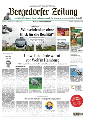 Cover of Bergedorfer Zeitung