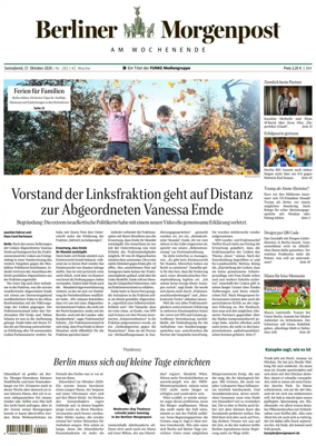 Cover of Berliner Morgenpost