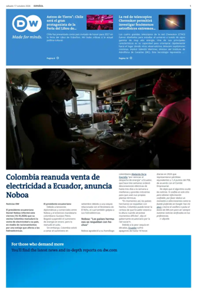 Cover of Deutsche Welle (Spanish edition)
