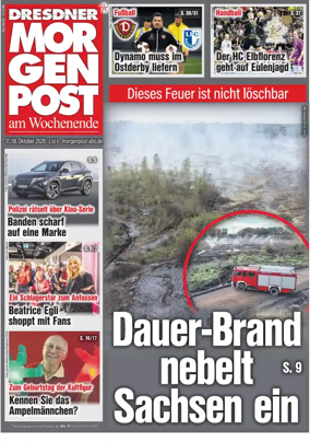 Cover of Dresdner Morgenpost