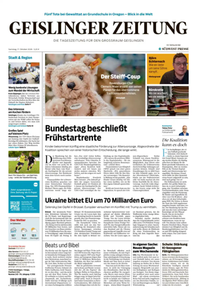 Cover of Geislinger Zeitung