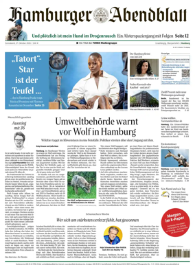 Cover of Hamburger Abendblatt (Hamburg)
