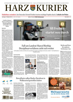 Cover of Harz Kurier