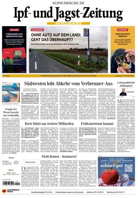 Cover of Ipf- und Jagst-Zeitung