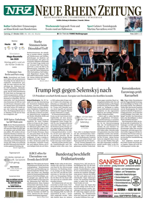 Cover of Neue Rhein Zeitung (Dinslaken)