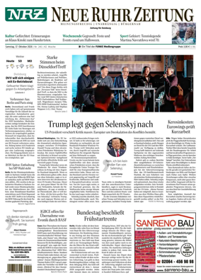 Cover of Neue Rhein Zeitung (Duisburg)