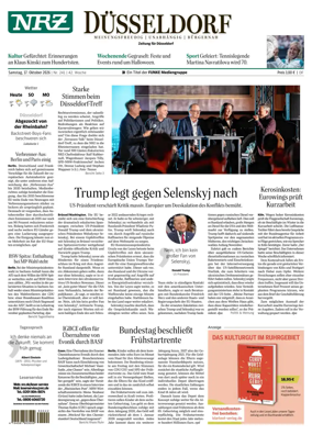 Cover of Neue Rhein Zeitung (Dusseldorf)