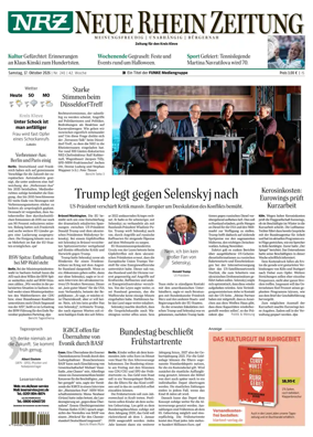 Cover of Neue Rhein Zeitung (Emmerich and Kleve)