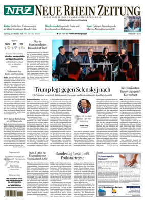 Cover of Neue Rhein Zeitung (Moers)
