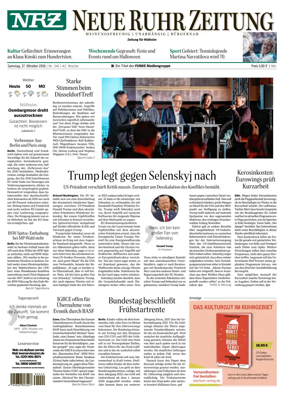 Cover of Neue Rhein Zeitung (Mulheim an der Ruhr)