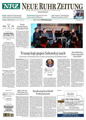 Cover of Neue Rhein Zeitung (Oberhausen)