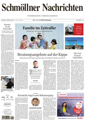 Cover of Ostthuringer Zeitung (Schmolln)