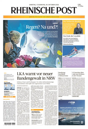 Cover of Rheinische Post - Geldern an Kevelaer