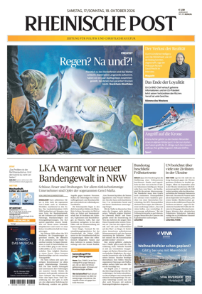 Cover of Rheinische Post Krefeld Kempen