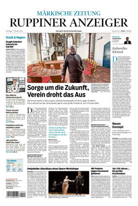 Cover of Ruppiner Anzeiger