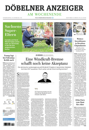 Cover of Sachsische Zeitung (Dobeln)