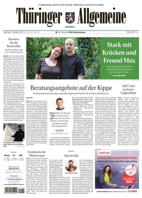 Cover of Thuringer Allgemeine (Eichsfeld)