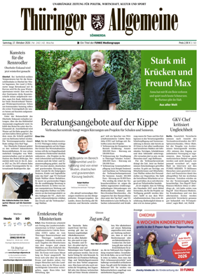 Cover of Thuringer Allgemeine (Sommerda)