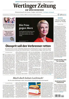 Cover of Wertinger Zeitung