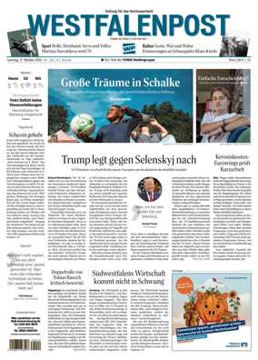 Cover of Westfalenpost (Brilon)