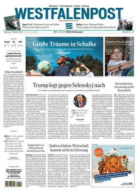 Cover of Westfalenpost (Meschede)