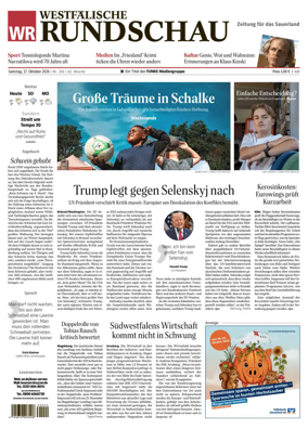 Cover of Westfalische Rundschau (Arnsberg)