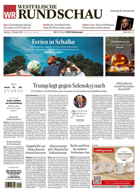 Cover of Westfalische Rundschau (Dortmund-Sud II)
